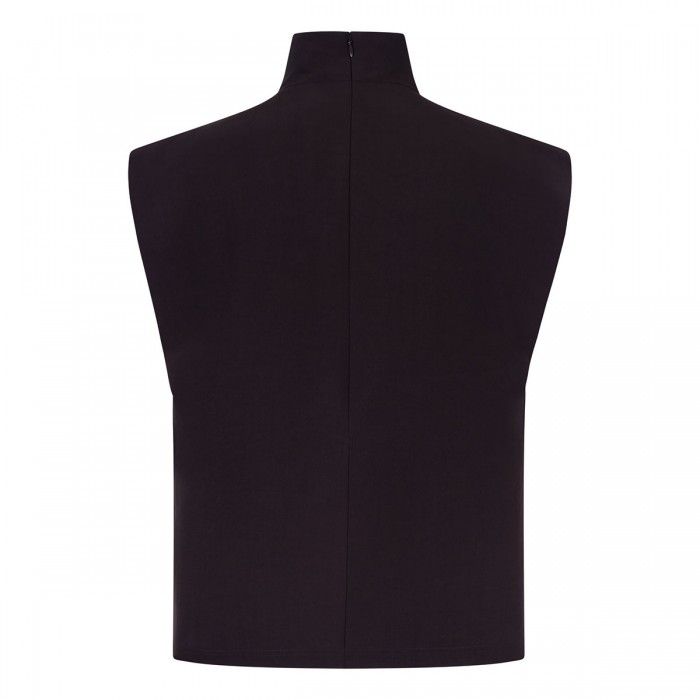 High neck top