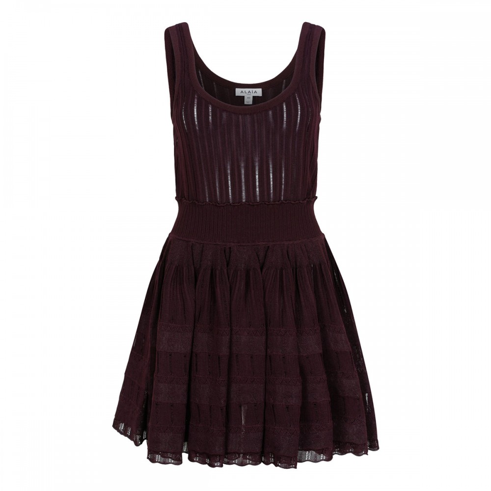 Crinoline knit dress