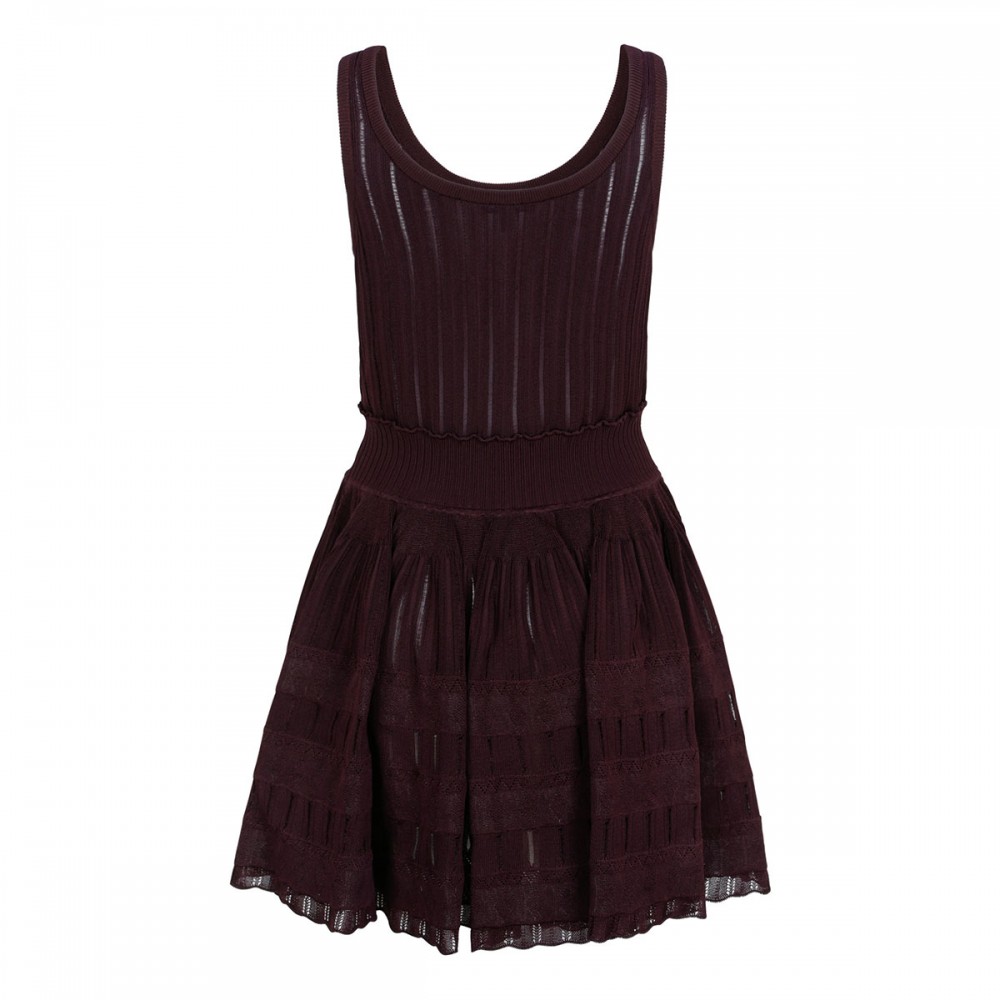 Crinoline knit dress