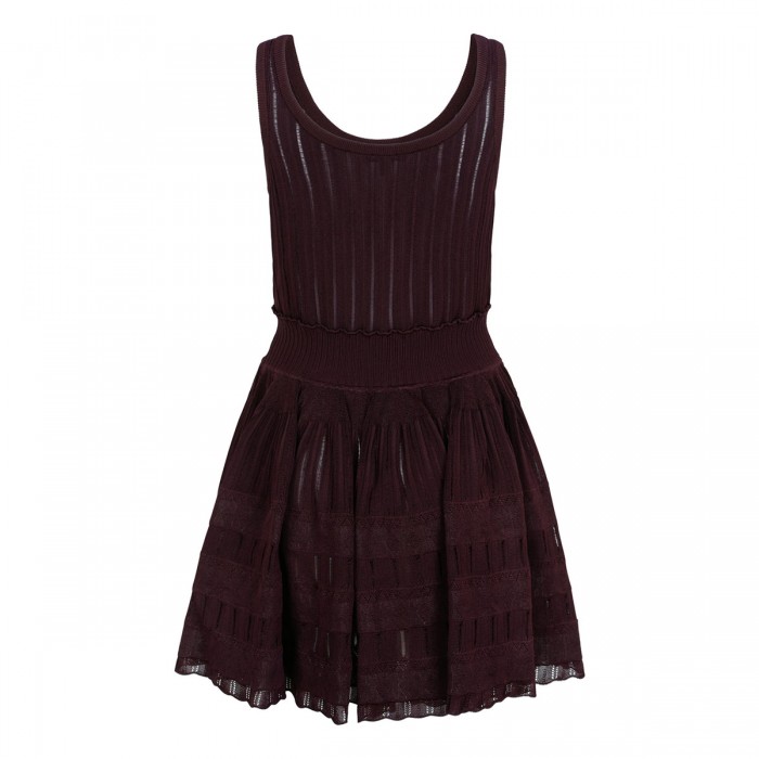 Crinoline knit dress