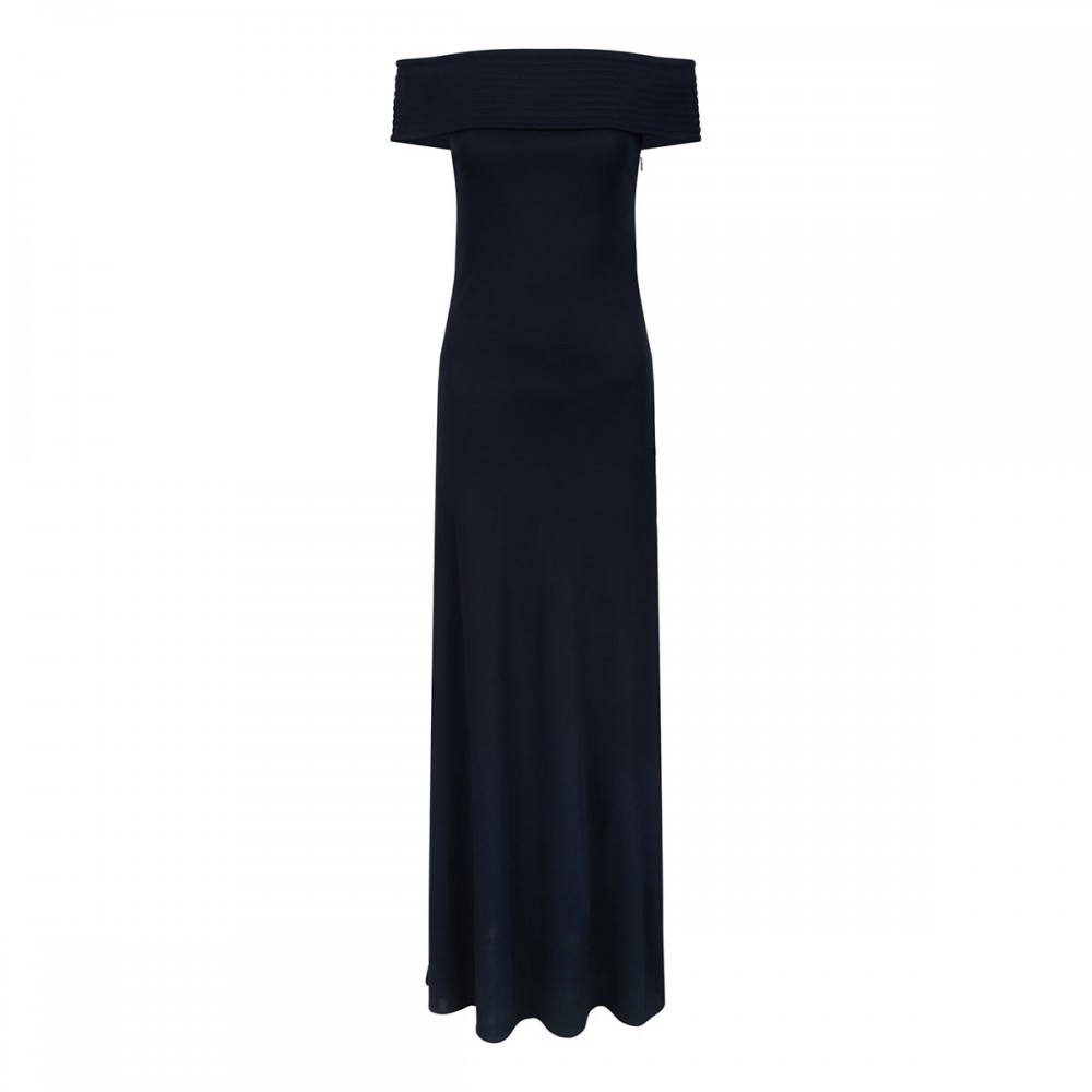 Bandeau fluid jersey dress