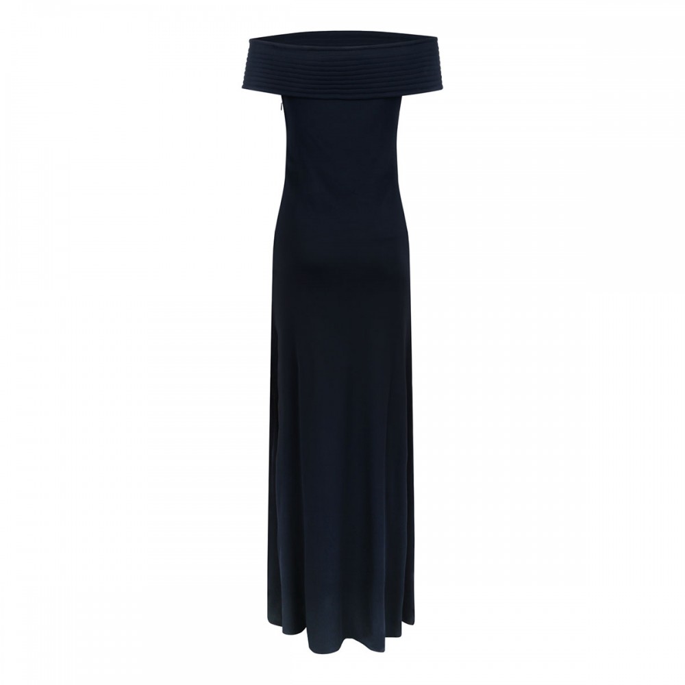 Bandeau fluid jersey dress