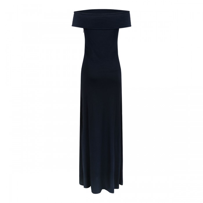 Bandeau fluid jersey dress