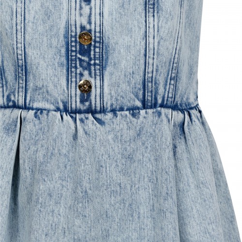 Denim corset mini dress 2