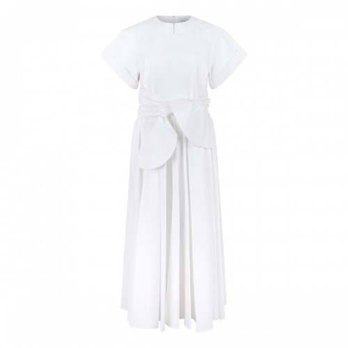 Organic cotton knotted midi...