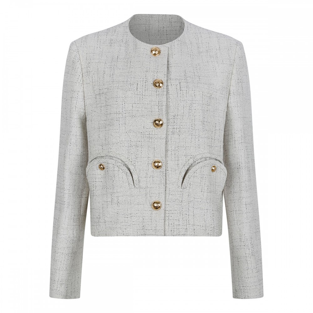 Shamo tweed bolero jacket