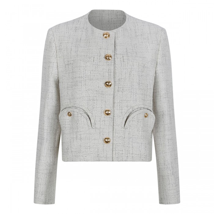 Shamo tweed bolero jacket
