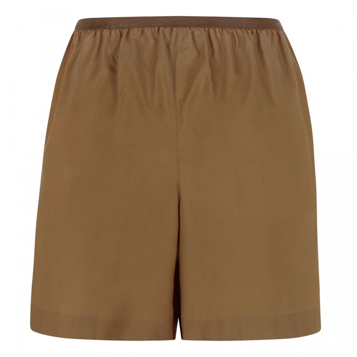 Washed cotton silk boxer shorts