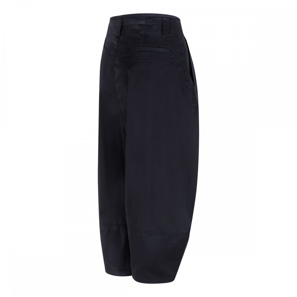 Cotton satin volume bermudas