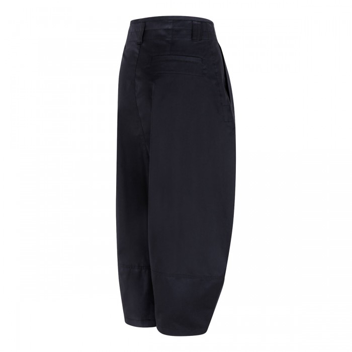 Cotton satin volume bermudas