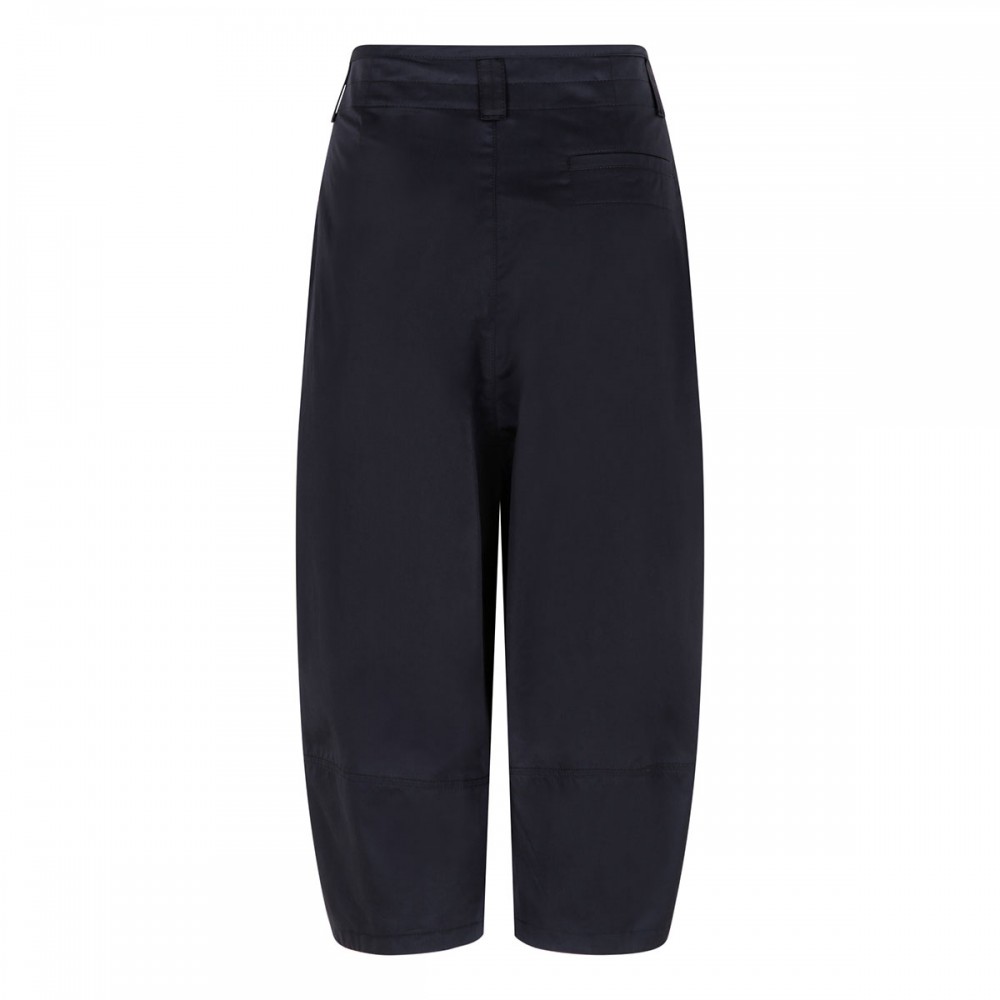 Cotton satin volume bermudas