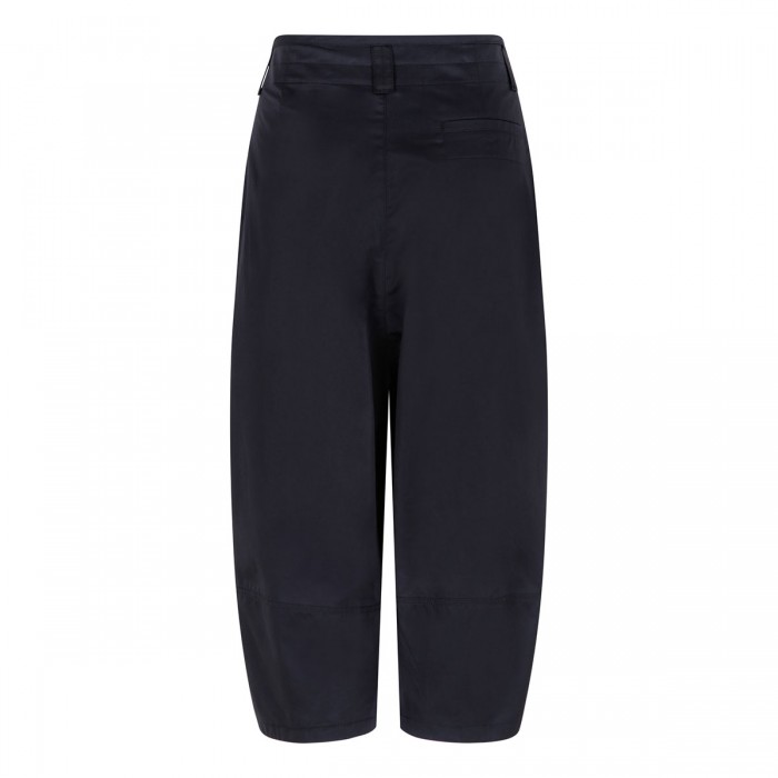 Cotton satin volume bermudas