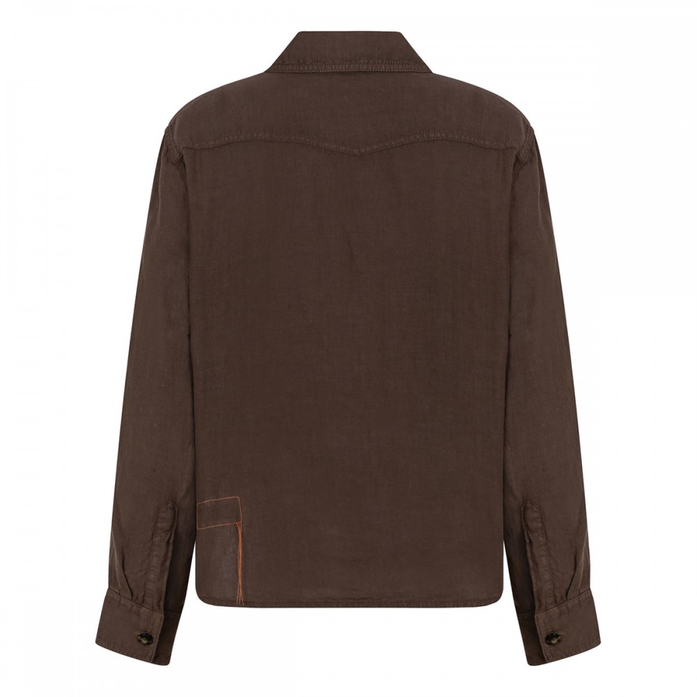 Bia linen military shirt