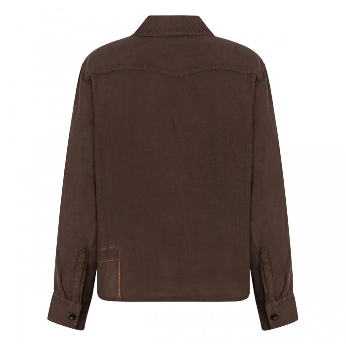 Bia linen military shirt