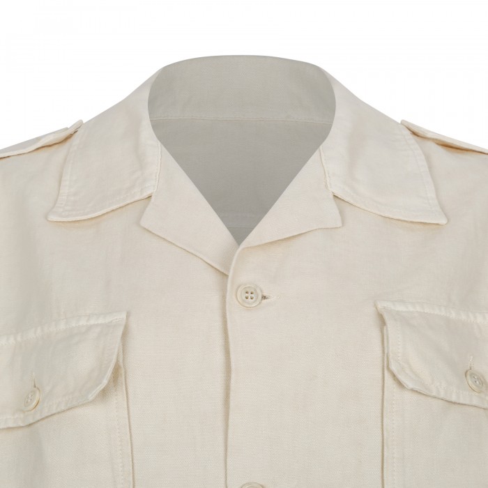Bonnie linen saphari shirt