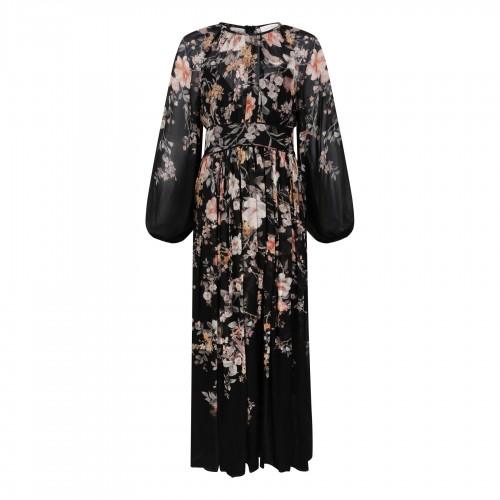 Carousel billow maxi dress