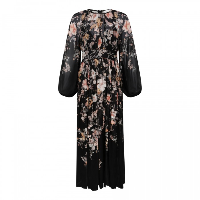 Carousel billow maxi dress