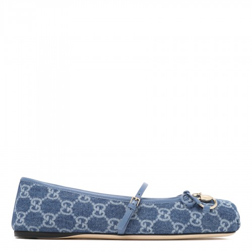 Horsebit flat ballerinas