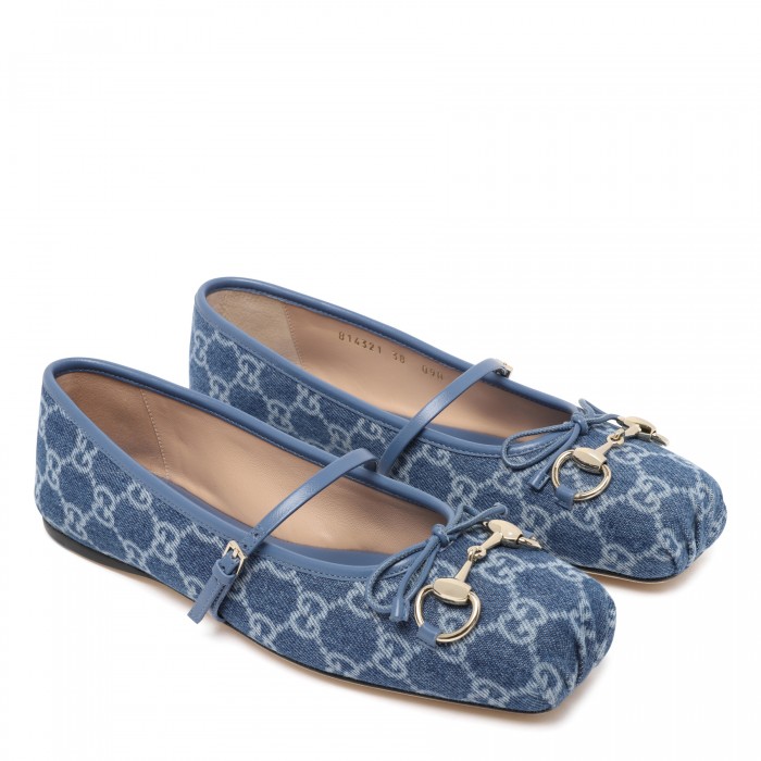 Horsebit flat ballerinas