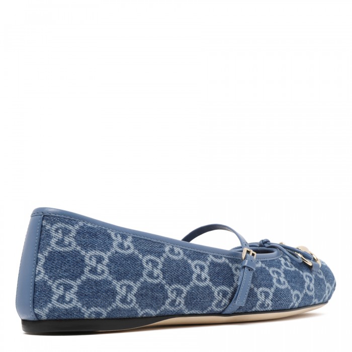 Horsebit flat ballerinas