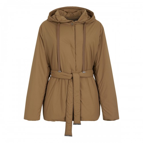 Light stretch nylon parka