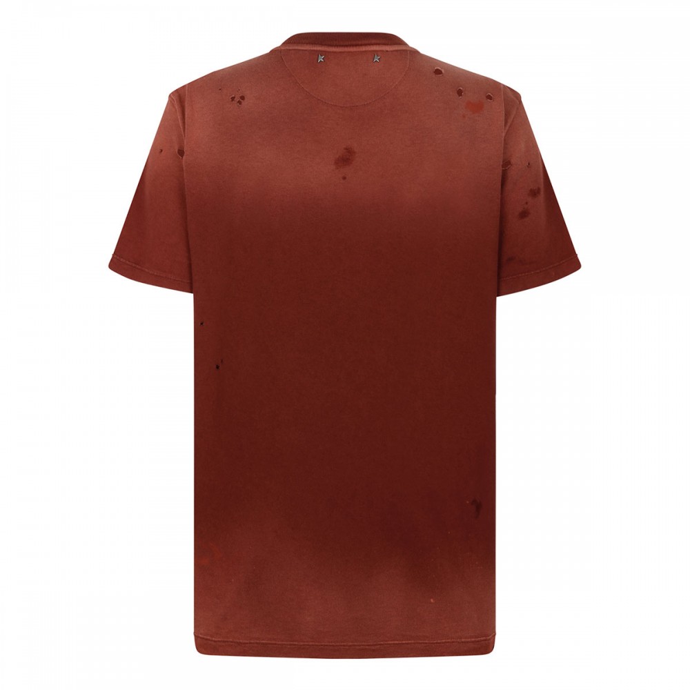 Floral print cotton jersey T-shirt