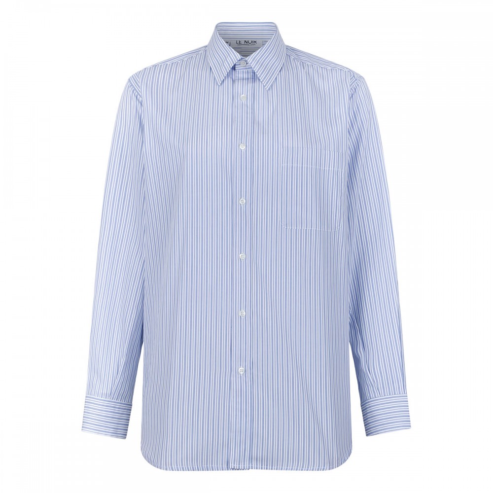 Striped cotton shirt