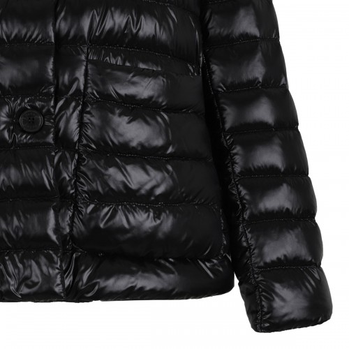 Black ultralight down jacket 2