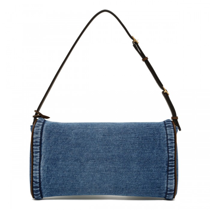 DeVain denim small shoulder bag