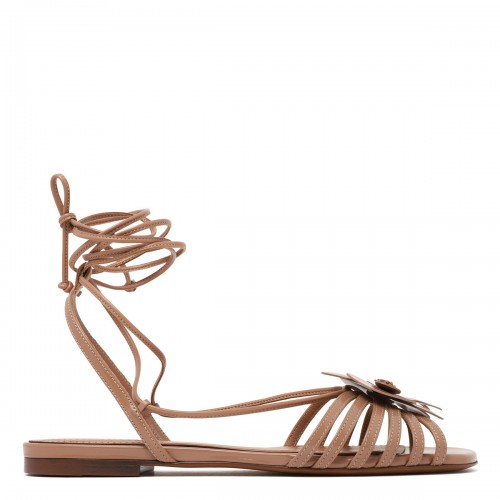 Orchid flat sandals