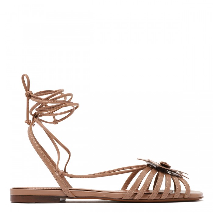 Orchid flat sandals