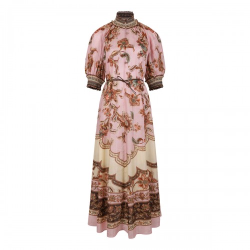 Aster billow maxi dress