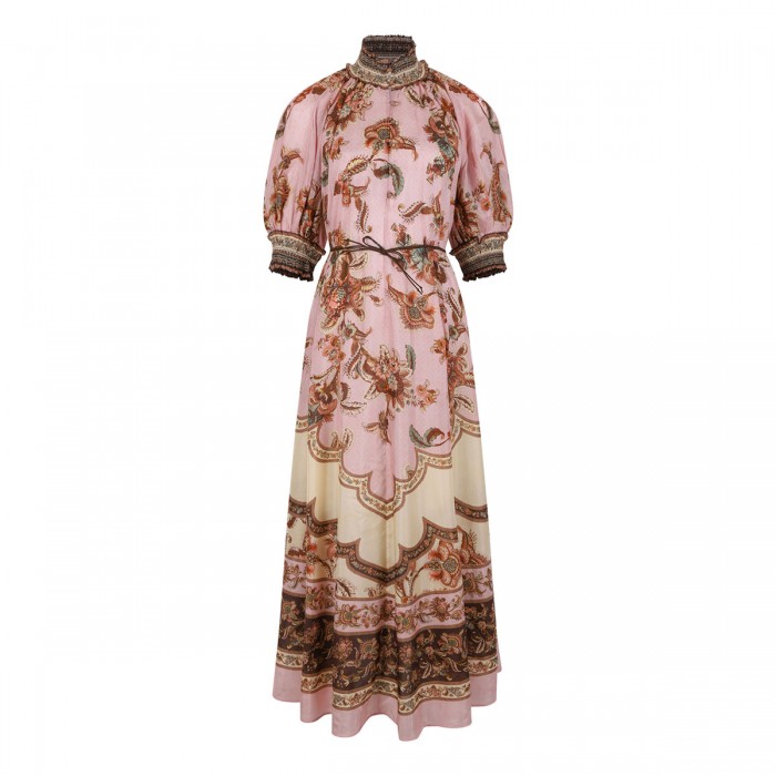 Aster billow maxi dress