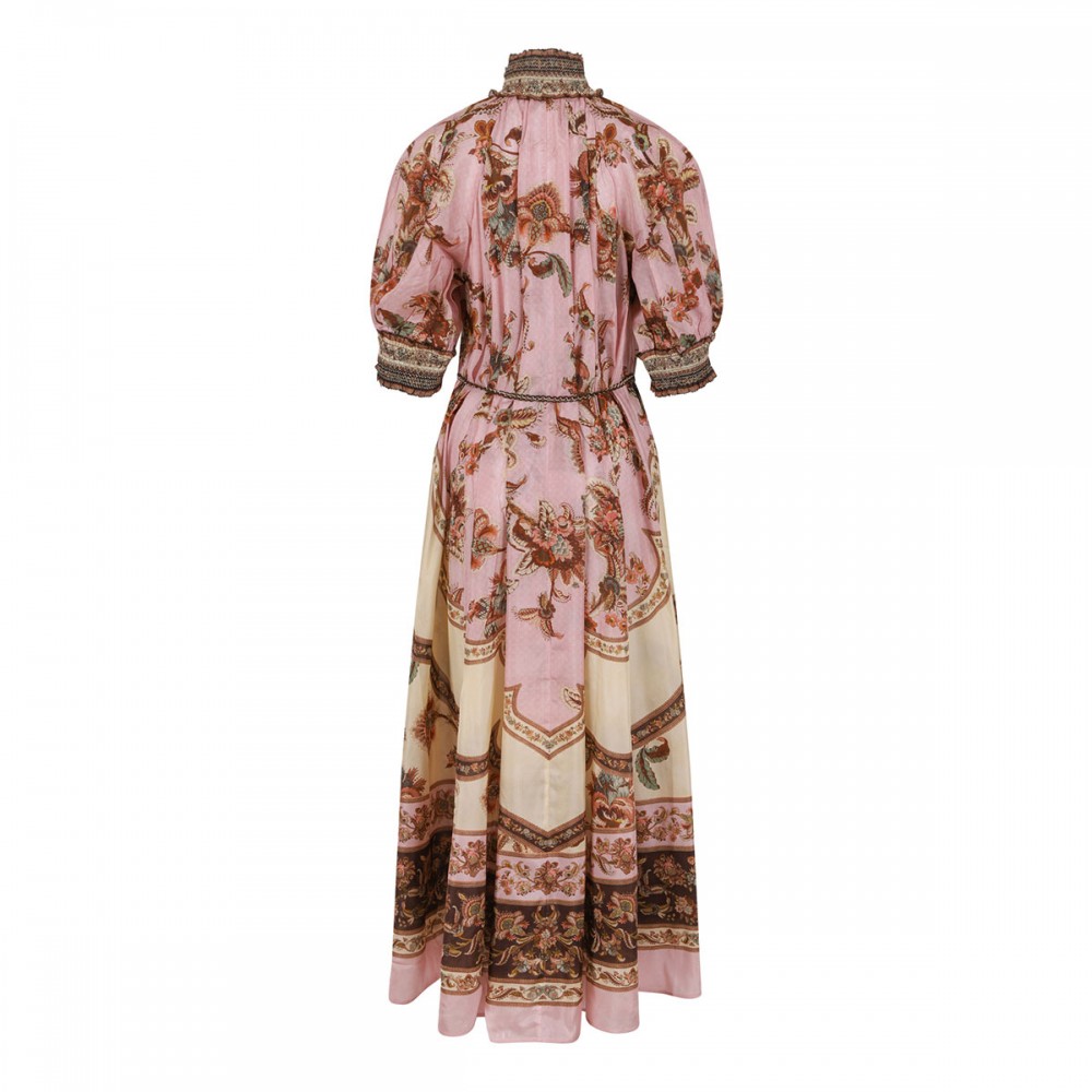 Aster billow maxi dress
