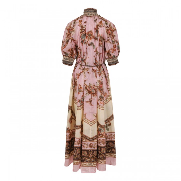 Aster billow maxi dress