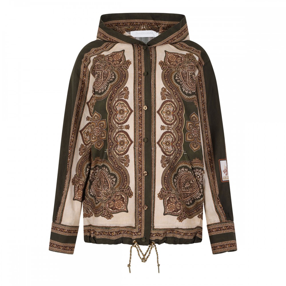 Mahon hooded shirt