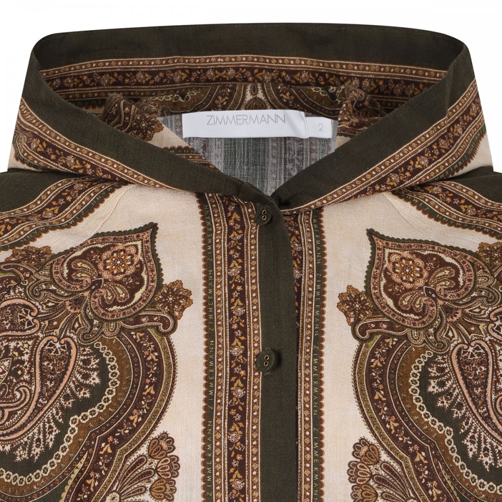 Mahon hooded shirt