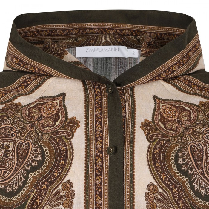 Mahon hooded shirt