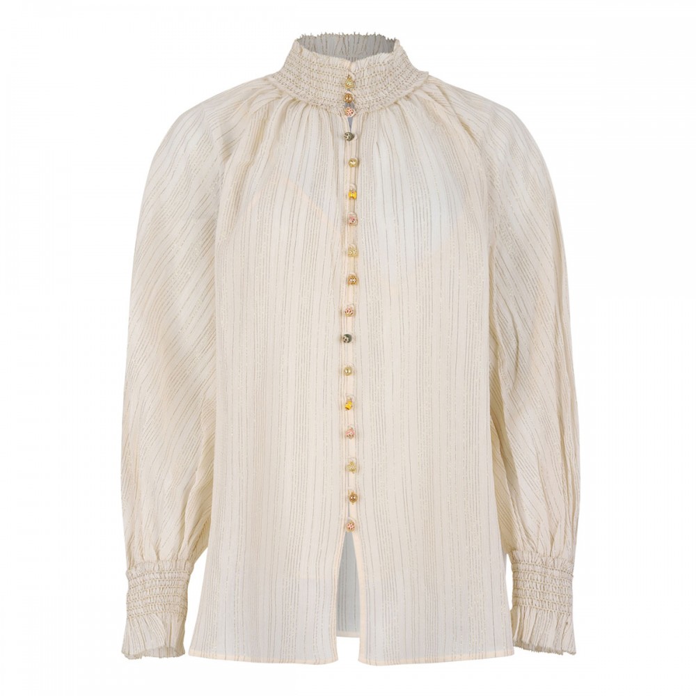 Aster cream hue blouse