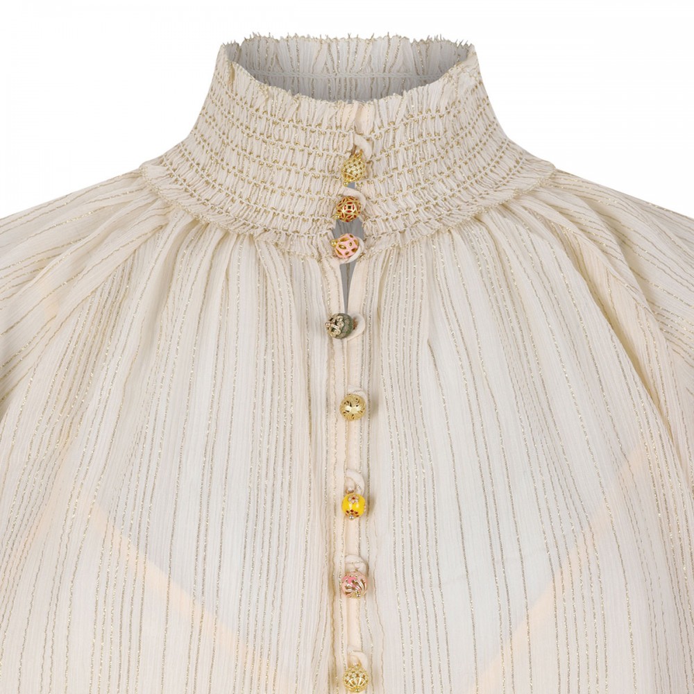 Aster cream hue blouse