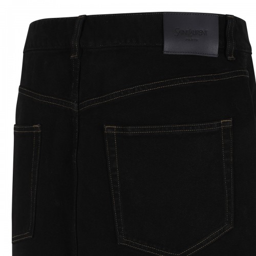 Baggy denim pencil skirt 2