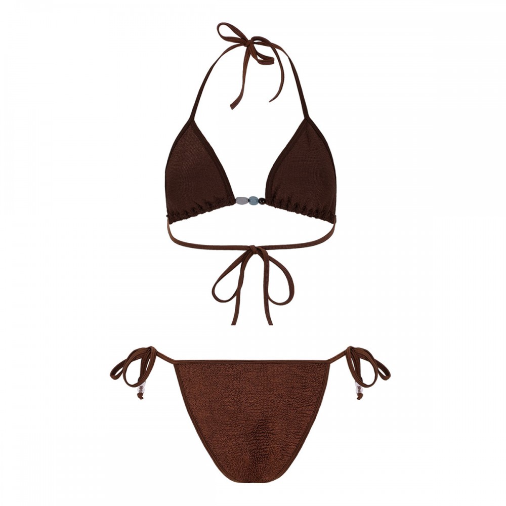 Gina beaded bikini set