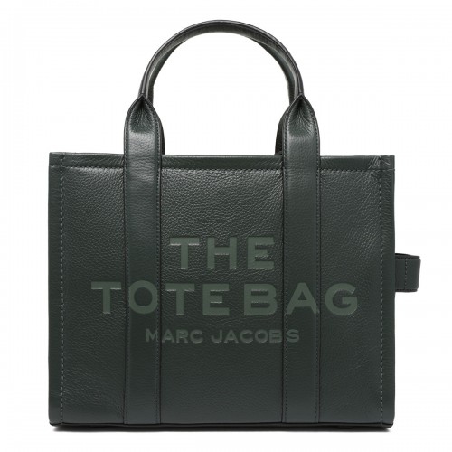The leather medium tote bag