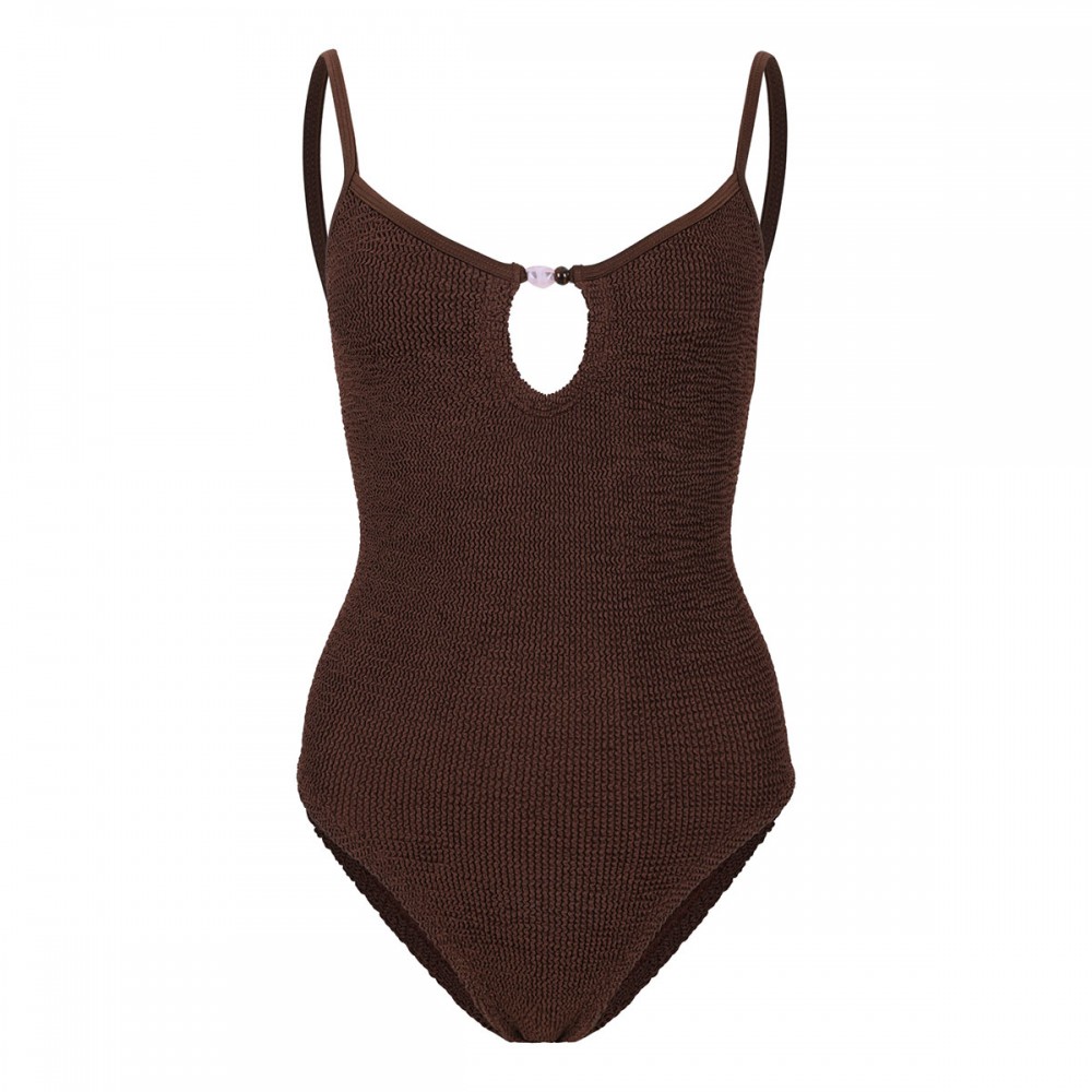 Mia beaded one piece swimsuit