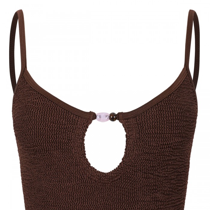 Mia beaded one piece swimsuit