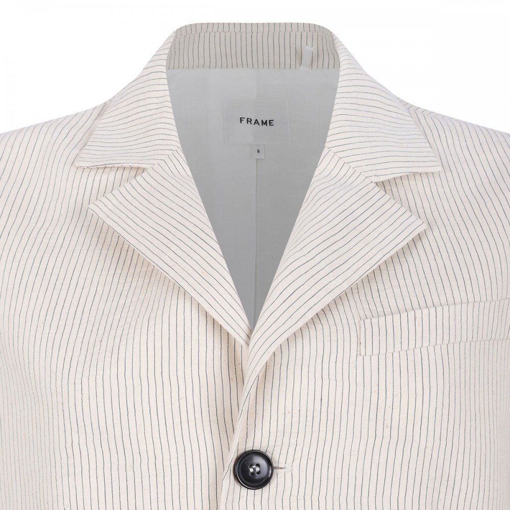 The Striped Smart blazer