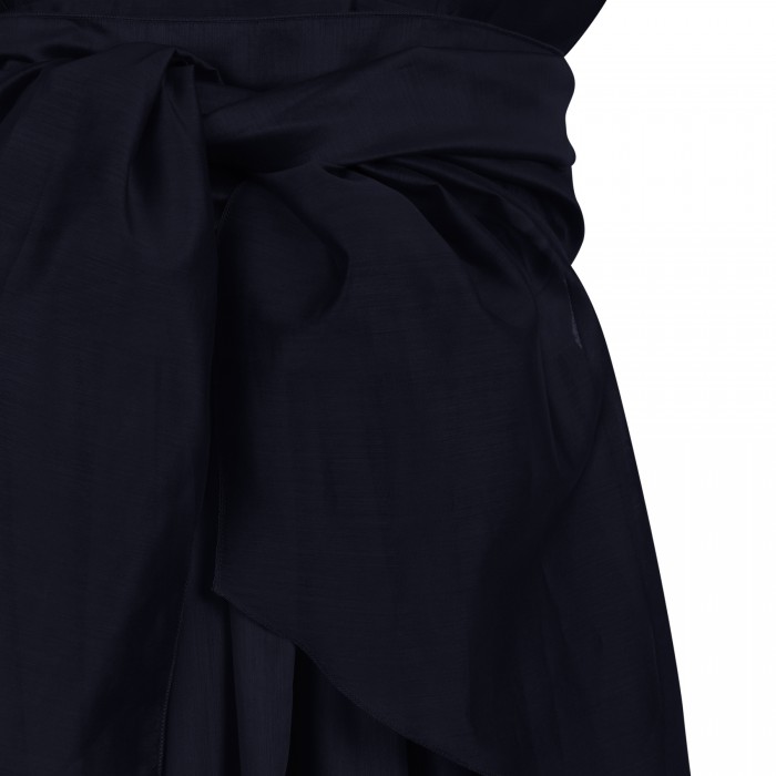 Midnight blue maxi dress