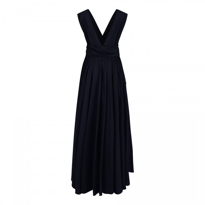 Midnight blue maxi dress