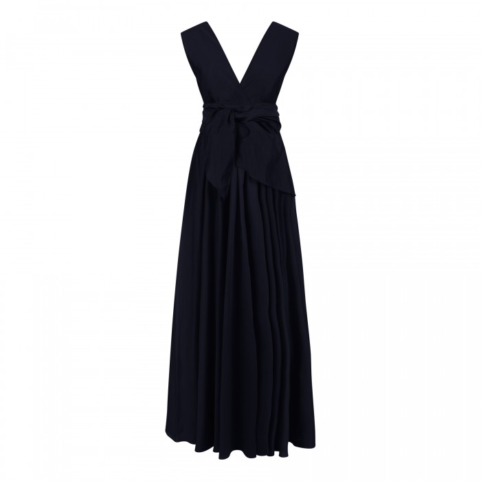 Midnight blue maxi dress