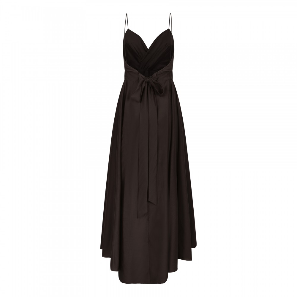 Moka hue maxi dress